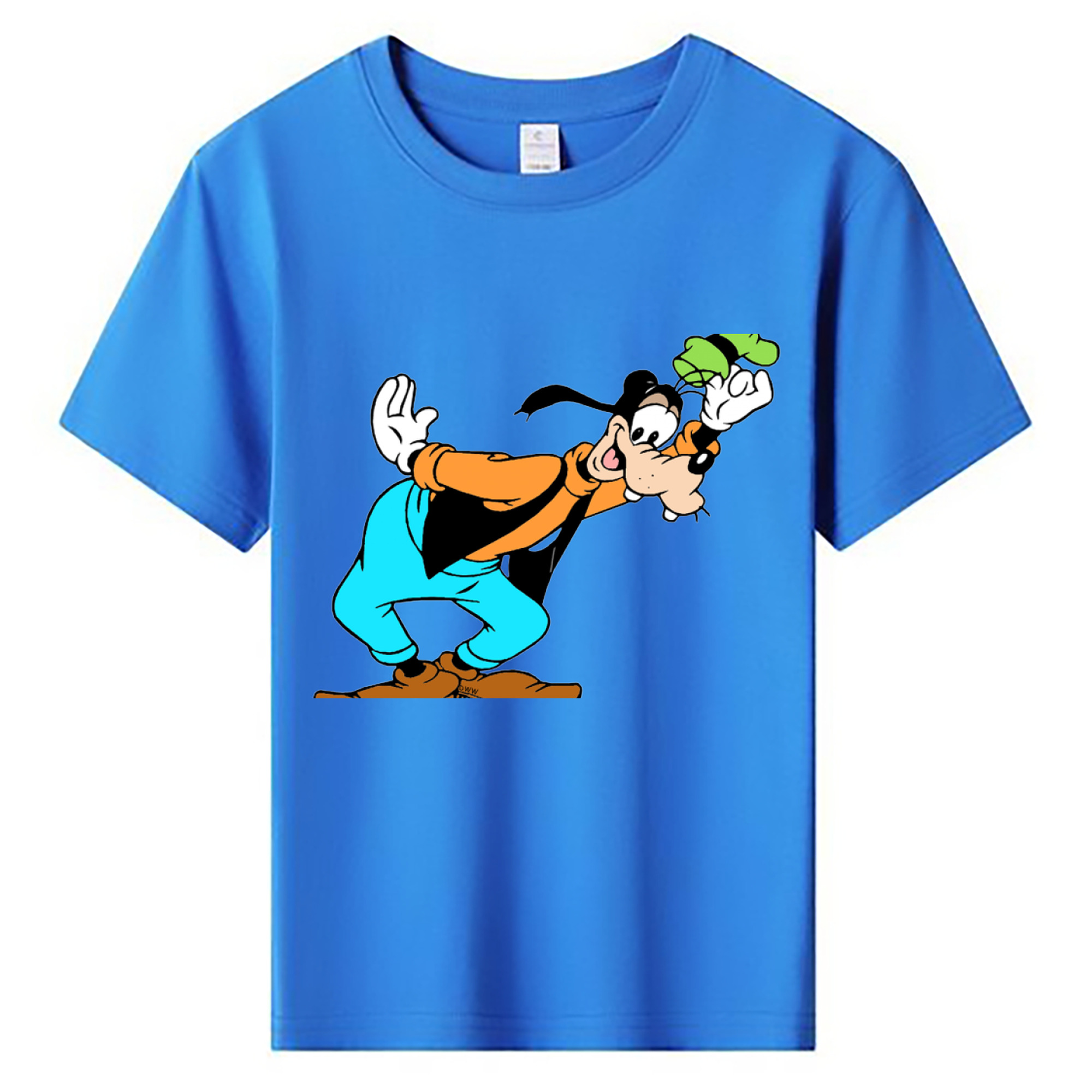 ミッキーマウス Mickey Mouse 綿100％キッズTシャツ（フロントプリント）